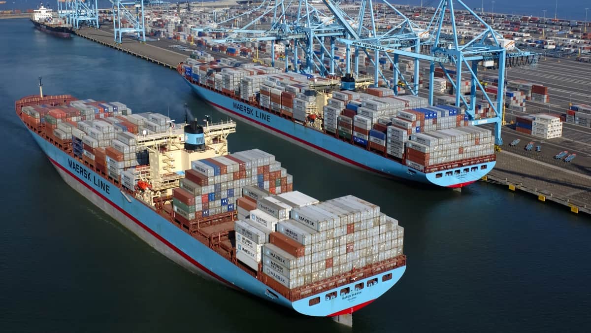 container ship of NYSHEX member