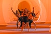Image may contain: Dance Pose, Leisure Activities, Stage, Human, and Person