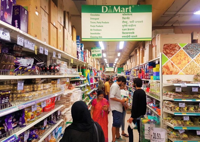 #98. Radhakishan Damani and family