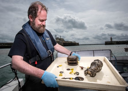 Some of the finds recovered from the excavation of the Rooswijk