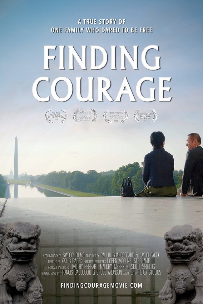 Finding Courage tells the true story of a family torn between America and China, and survival and justice.