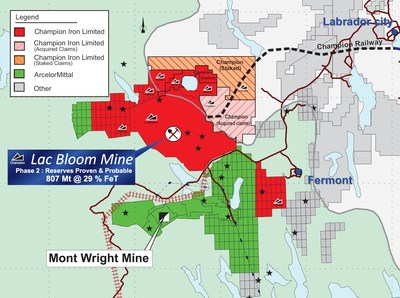 Figure 1 (CNW Group/Champion Iron Limited) Figure 1 (CNW Group/Champion Iron Limited)