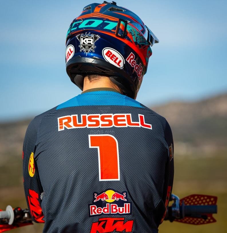 FMF KTM Factory Racing's Kailub Russell