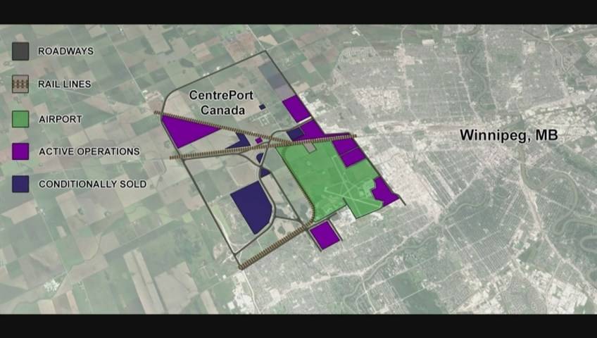 Click to play video 'CentrePort expects to build $100M rail terminal in Winnipeg'