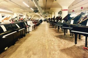 The largest selection of Steinway and Steinway-designed pianos anywhere happens once a year at the historic Steinway & Sons Astoria factory. Though it normally is held in May, this year it will take place from Thursday, October 22 through Sunday, October 25.