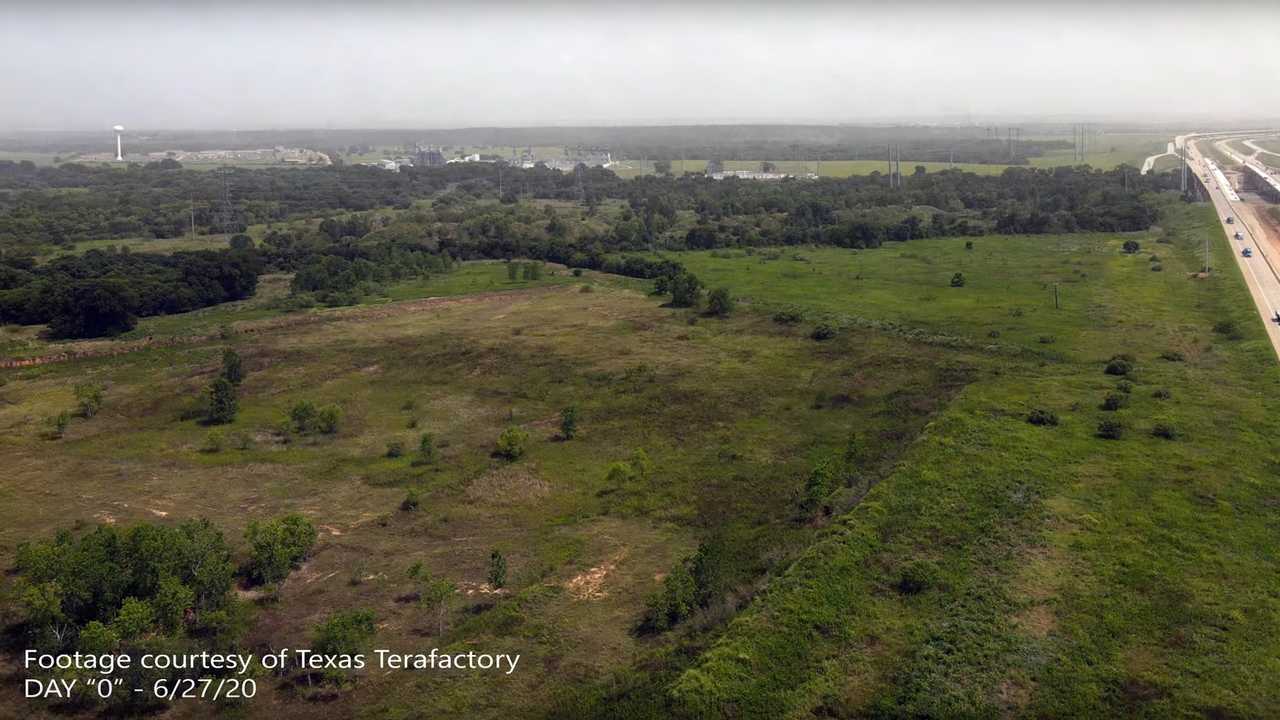 Tesla Giga Texas - Day 0, June 27, 2020 (source: Jeff Roberts)
