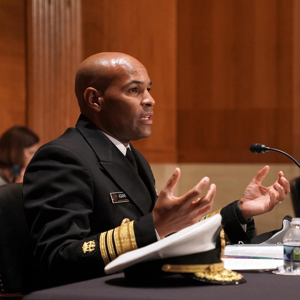 Surgeon General Adams And NIH Director Collins Testify To Senate Committee On Vaccines And Public Health