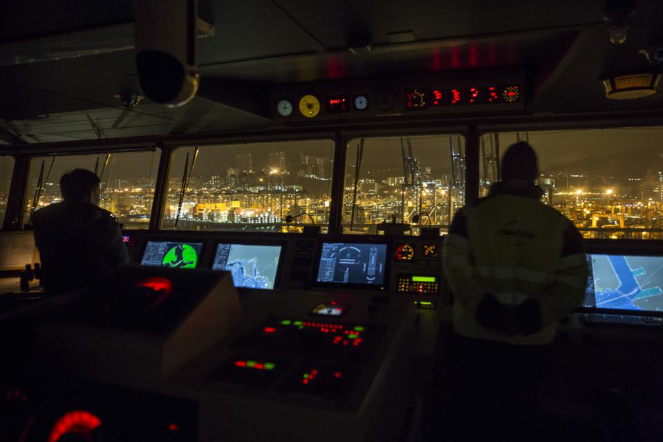 Container Ship Transportation In Hong Kong
