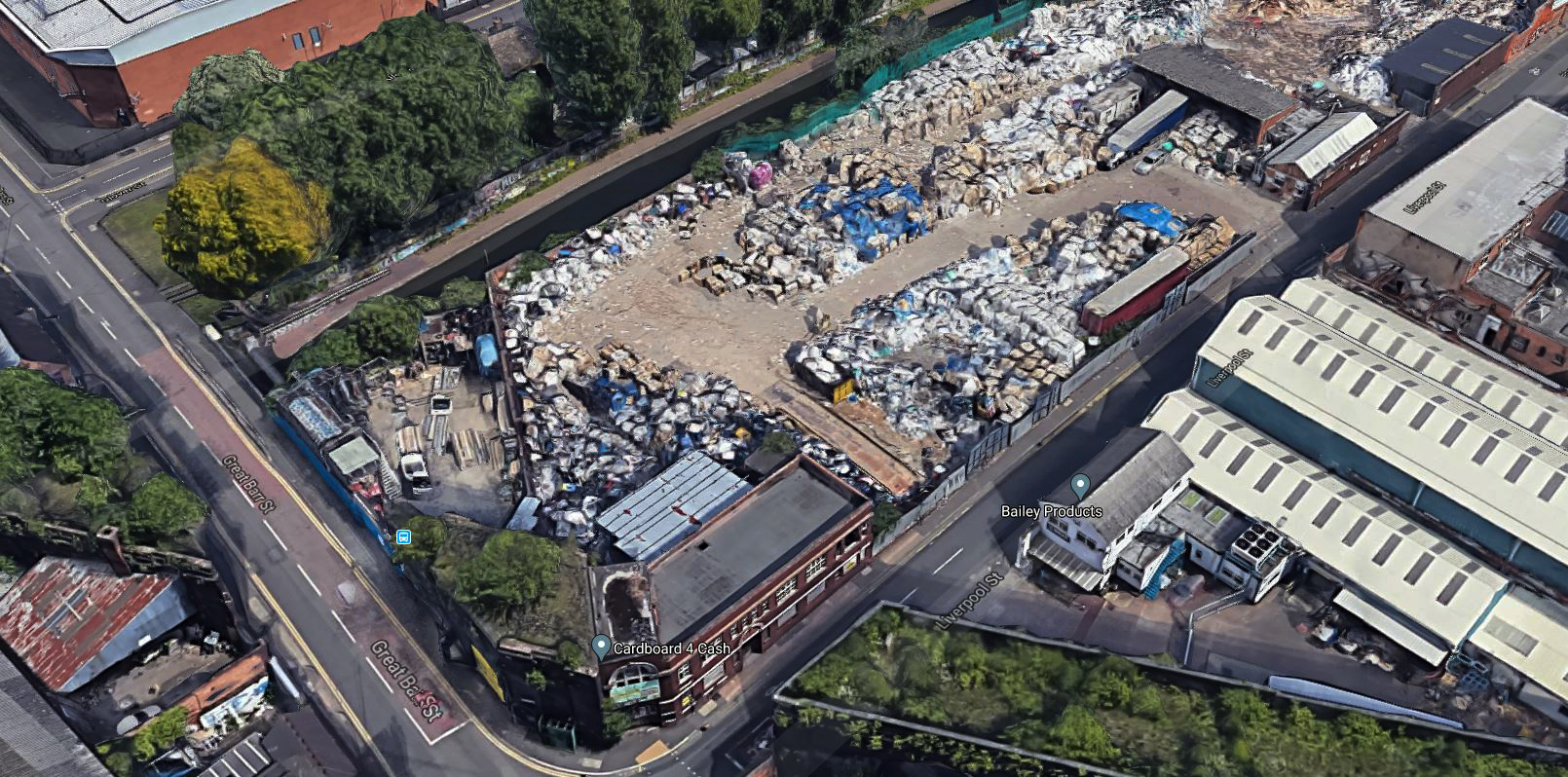 He worked 11 hours days at the site for just £3.18 an hour