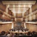 National Concert hall in Vilnius, Lithuania. Image Courtesy of independent design professionals