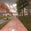 Daniel Den Hoedbrug Footbridge Rotterdam. Image Courtesy of wUrck architectuur stedenbouw landschap