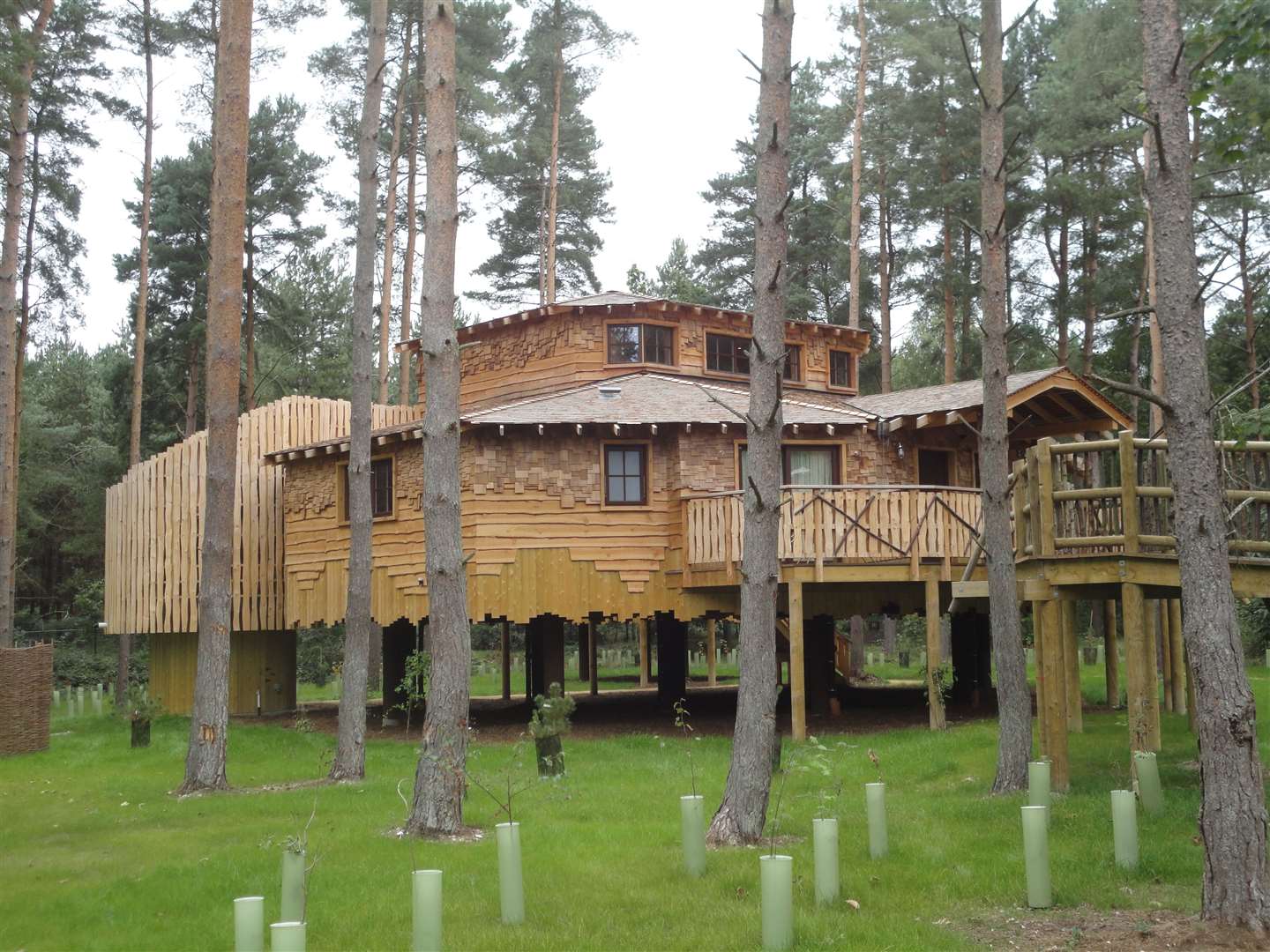 Timber Frame Management's work for Center Parcs