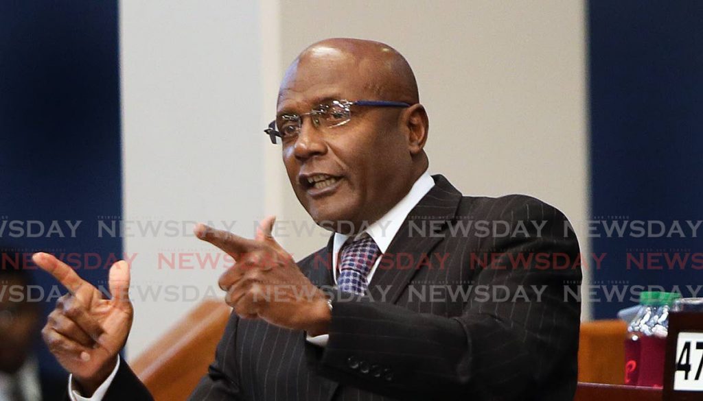 MP for Naparima, Rodney Charles. -