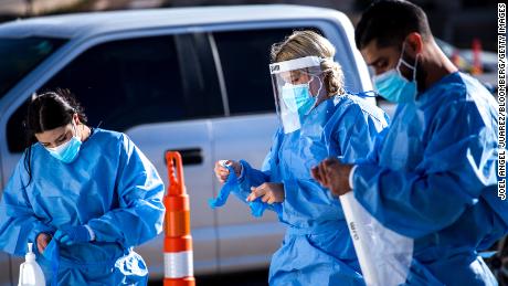 Health care workers are &#39;tapped out&#39; amid coronavirus fall surge, Wisconsin doctor says 