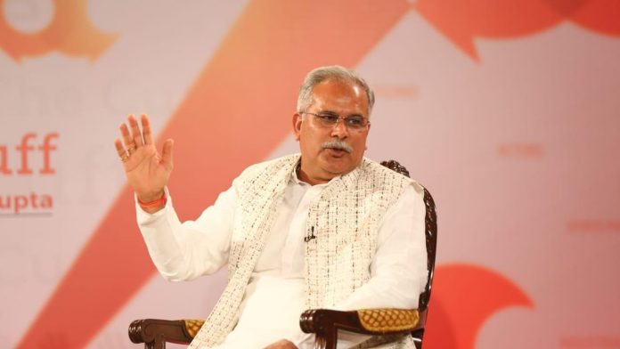 Bhupesh Baghel Chhattisgarh CM Bhupesh Baghel at ThePrint's Off The Cuff in New Delhi on 7 December