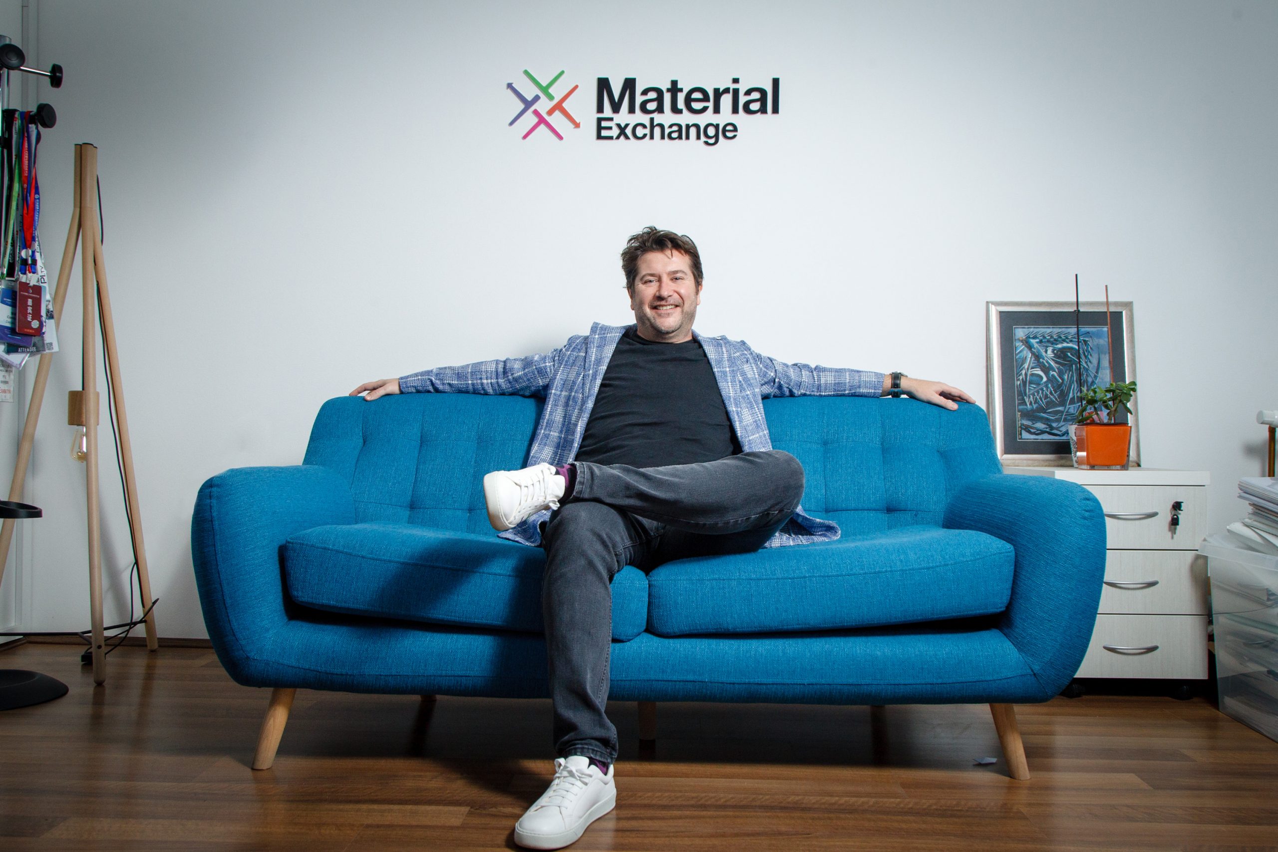  Darren Glenister, CEO of Material Exchange. © Material Exchange.