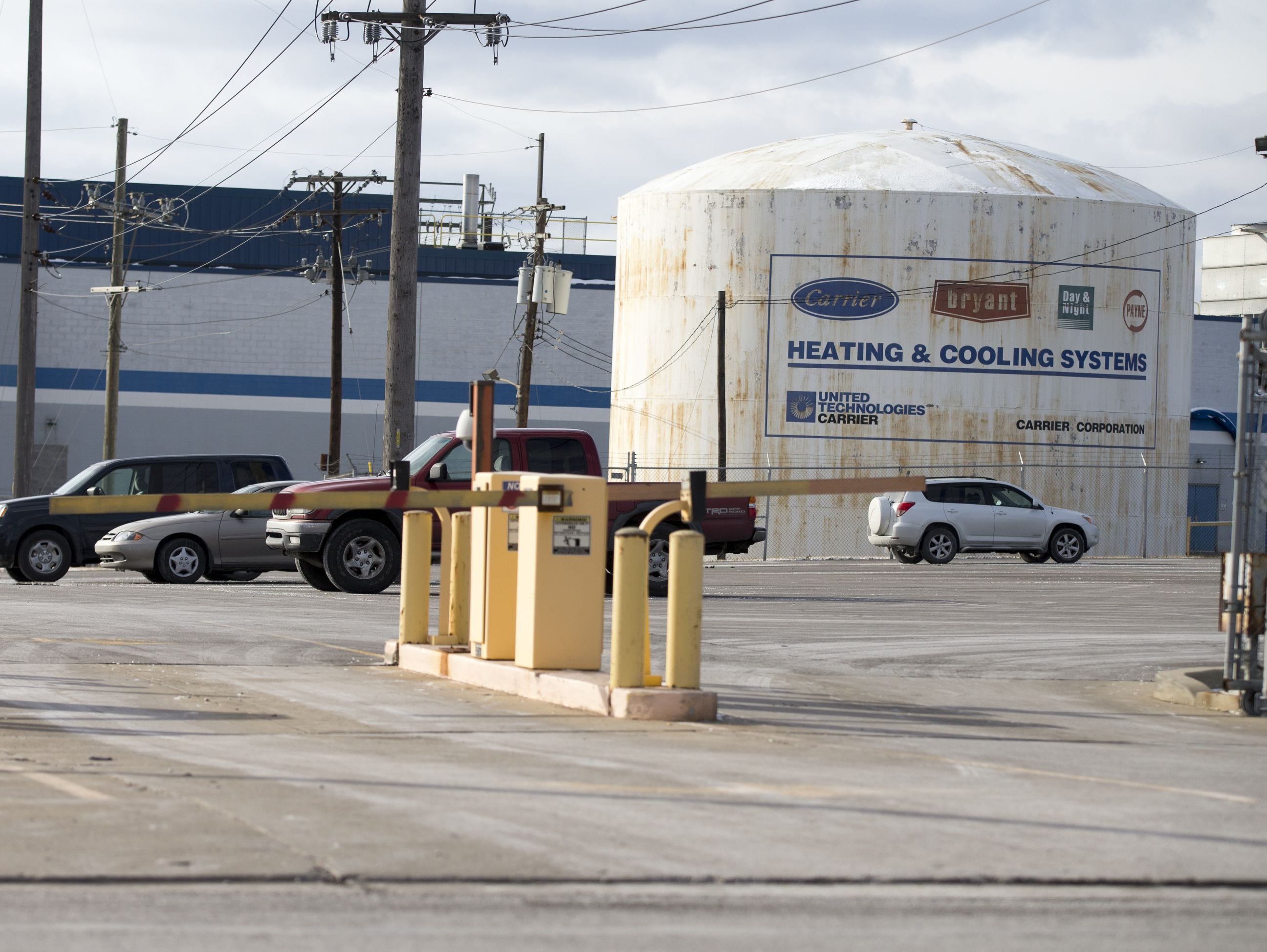 The Carrier factory in Indianapolis, Wednesday, Feb. 10, 2016.