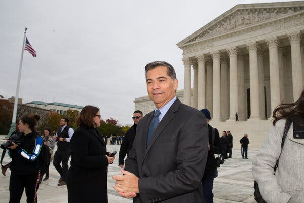 Xavier Becerra served 12 terms in Congress, representing Los Angeles, before becoming the attorney general of California in 2017.