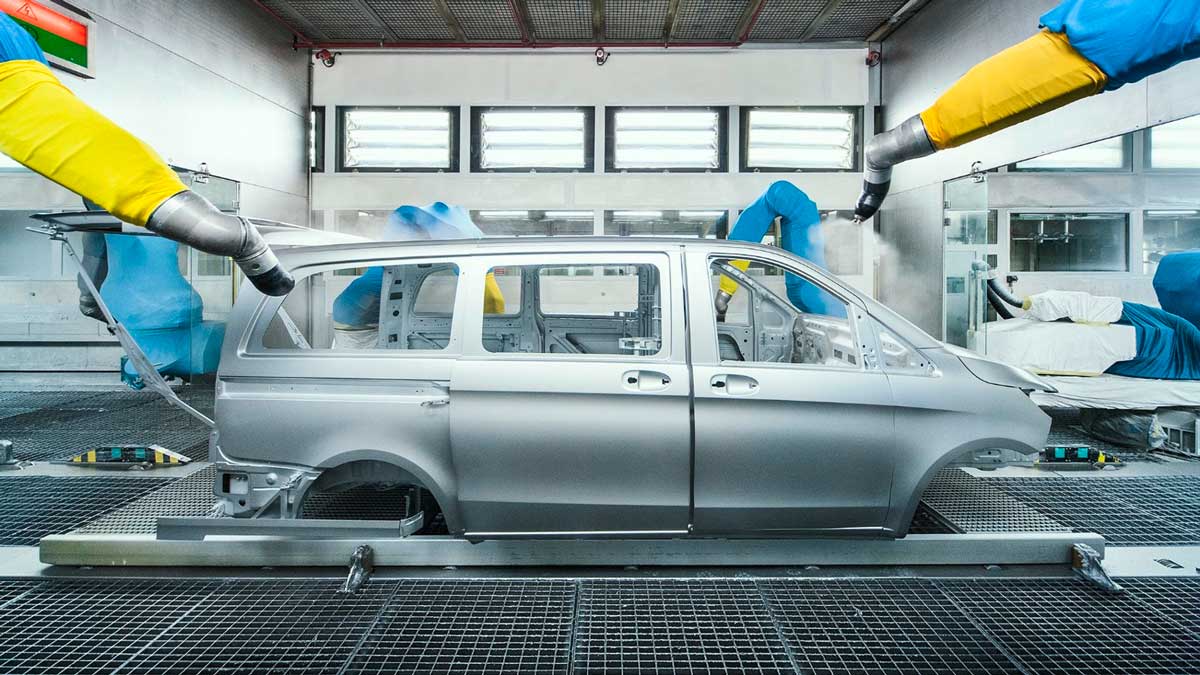 Mercedes-Benz Vitoria plant, Spain: In 2020 production of the EQV premium electric MPV