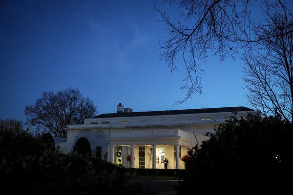 The West Wing of the White House on Friday.
