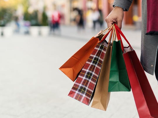 Christmas gift bags.