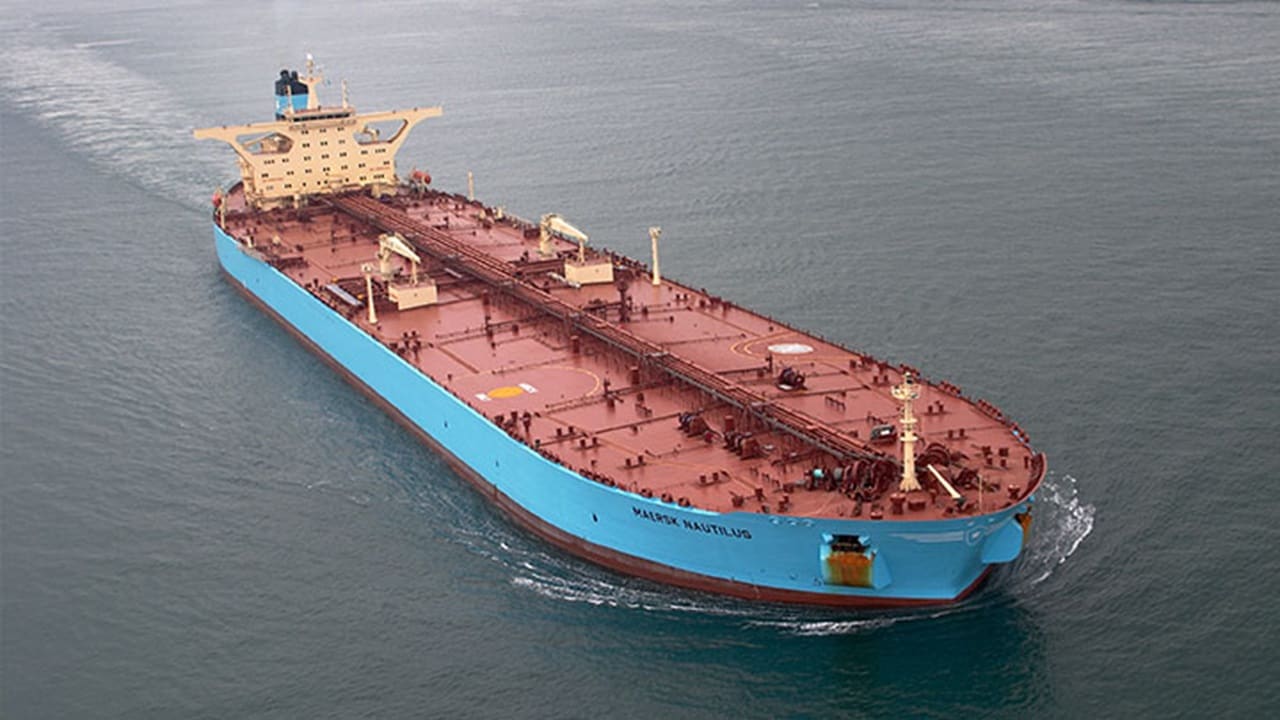A Maersk oil tanker. (Photo: A.P. Møller - Mærsk)