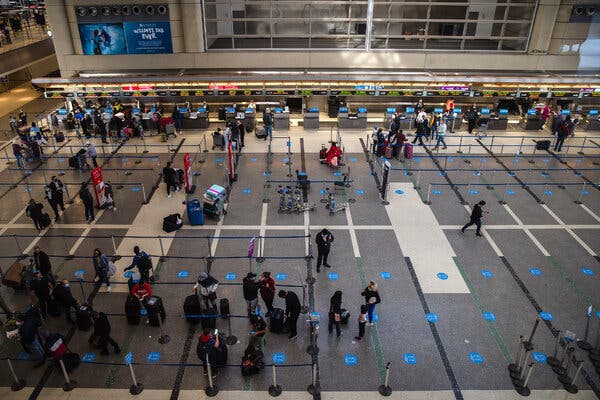 The Centers for Disease Control and Prevention urged people not to travel, but more than a million did in the week leading up to Christmas.