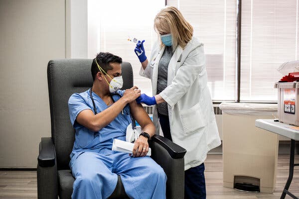 Federal officials are attempting to make 20 million doses of the vaccine available by the first week of January.