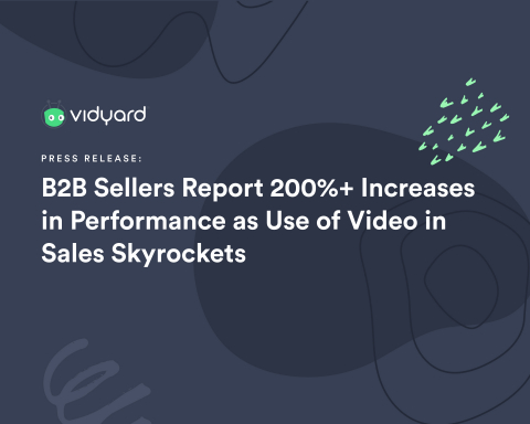 B2B sellers embracing a digital-first and video-first approach to customer engagement see significant gains in 2020. New video-for-sales training tools from Vidyard help every business ramp up their sales teams to embrace video in new ways in 2021. (Photo: Business Wire)