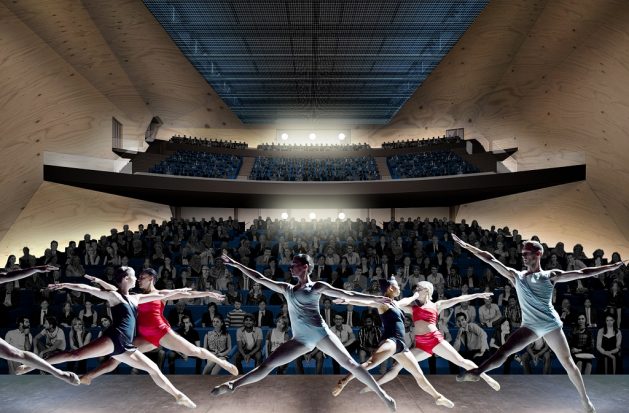 The Factory Auditorium Interior Copyright OMA