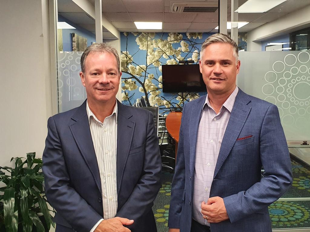 Dennis Bunnik and Brett Jardine from the Council of Australian Tour Operators Dennis Bunnik and Brett Jardine from the Council of Australian Tour Operators