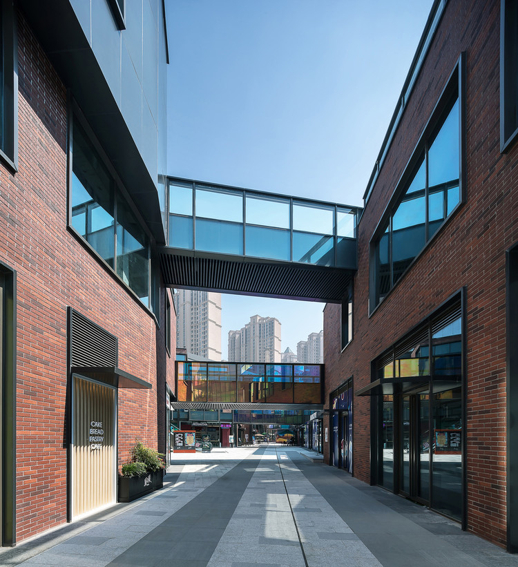 Retail street. Image © ZY Architectural Photography