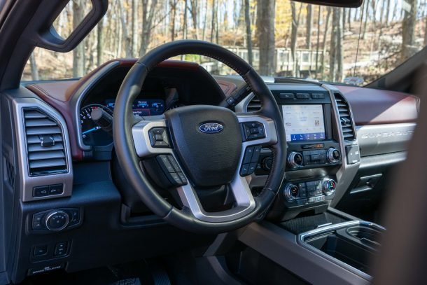 2020 Ford F350 Tremor interior