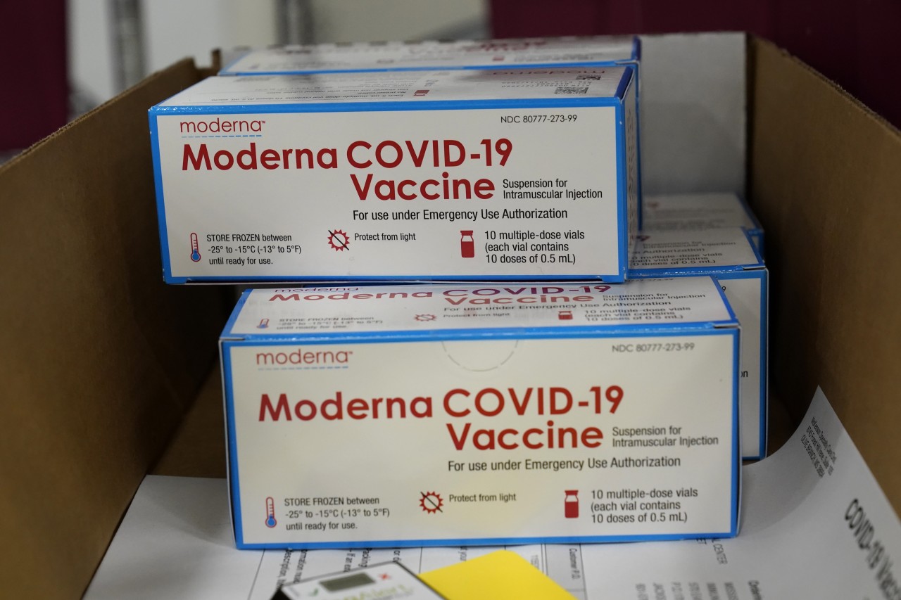 Virus Outbreak Moderna Vaccine