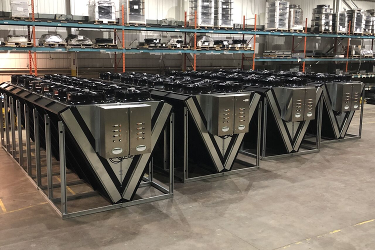 Direct Coil Fan Fluid Coolers.