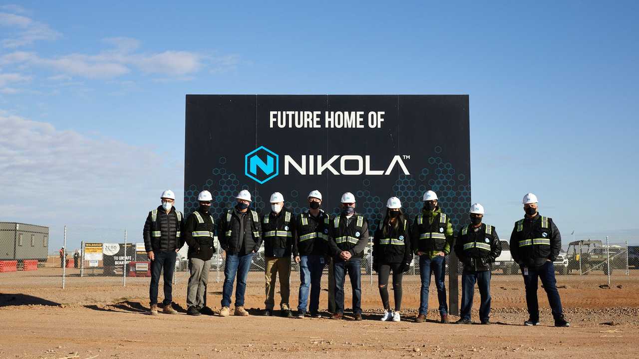 Nikola - Coolidge, Arizona manufacturing plant under construction