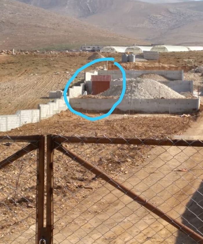 The factory that was raided in northeastern Lebanon.
