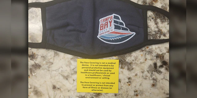The NFL provided 150,000 non-medical grade masks for visitors and essential workers to be worn to Super Bowl-related events.