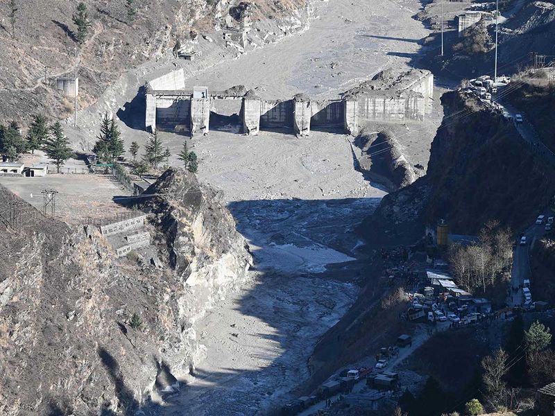 Chamoli glacier Uttarakhand