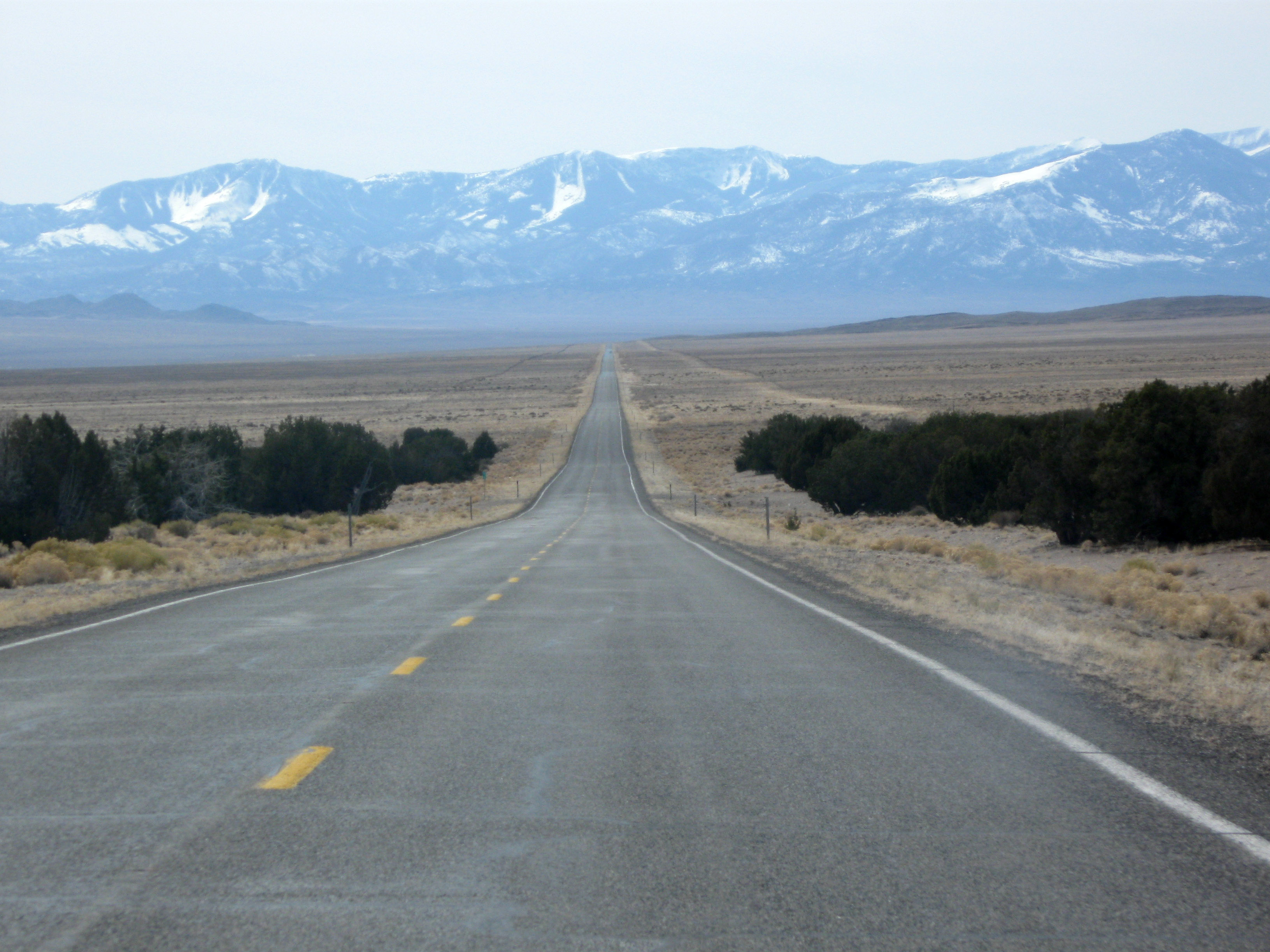 U.S. Route 50 in Great Basin National Park. (Photo: GoodFreePhotos.com)
