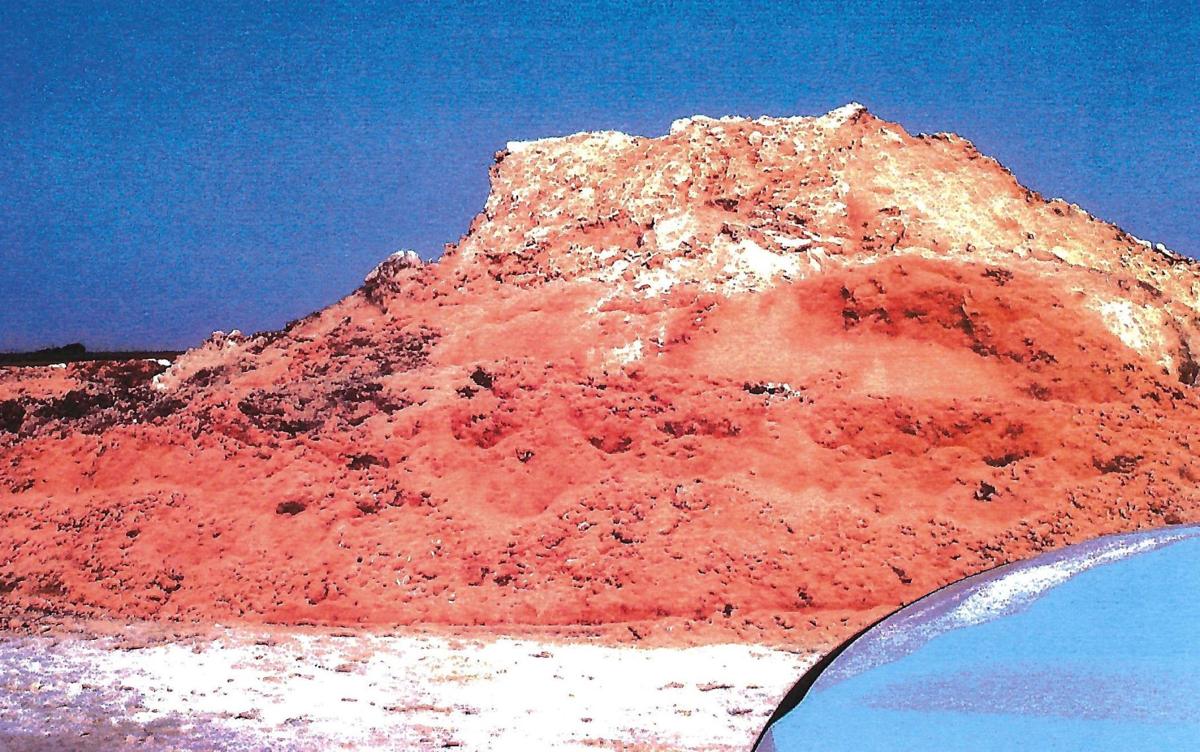 Stockpile site