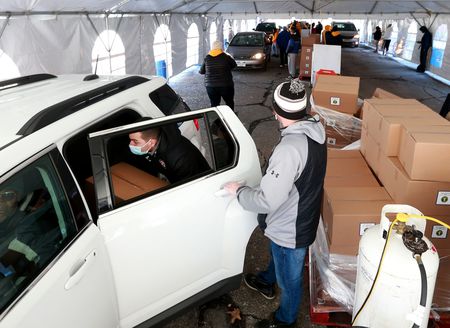 Emergency food distribution