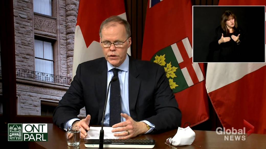 Click to play video 'Coronavirus: New data suggests variants will make up 40% of new cases by mid-March in Ontario'