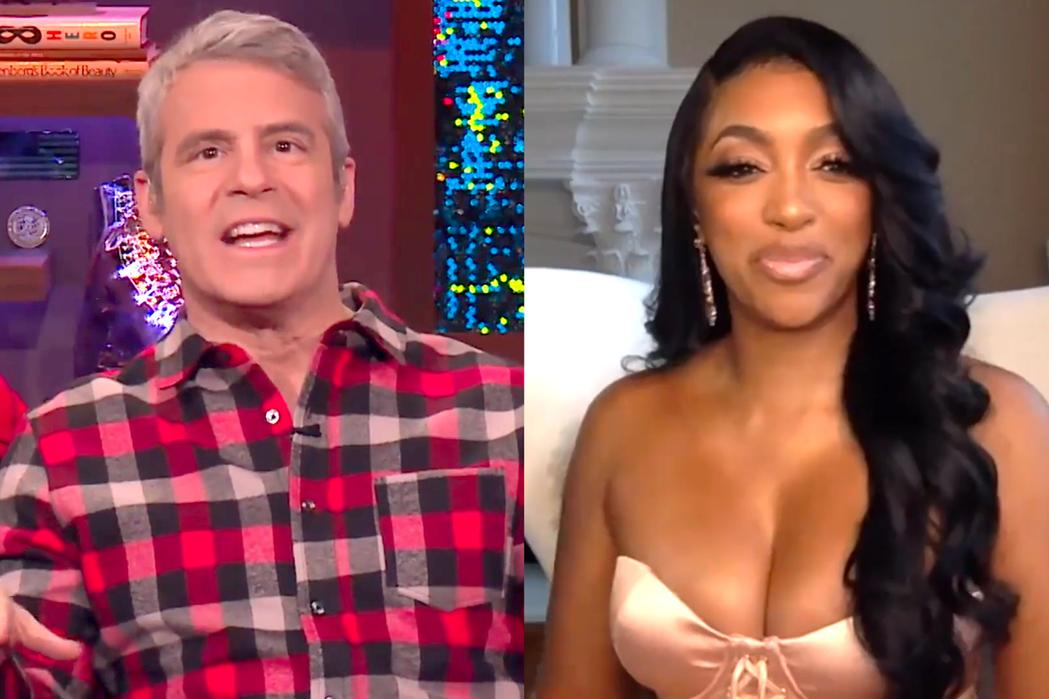 Andy Cohen Porsha Williams Rhoa
