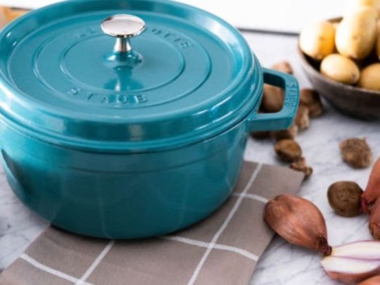 This dutch oven will look gorgeous on your stovetop.