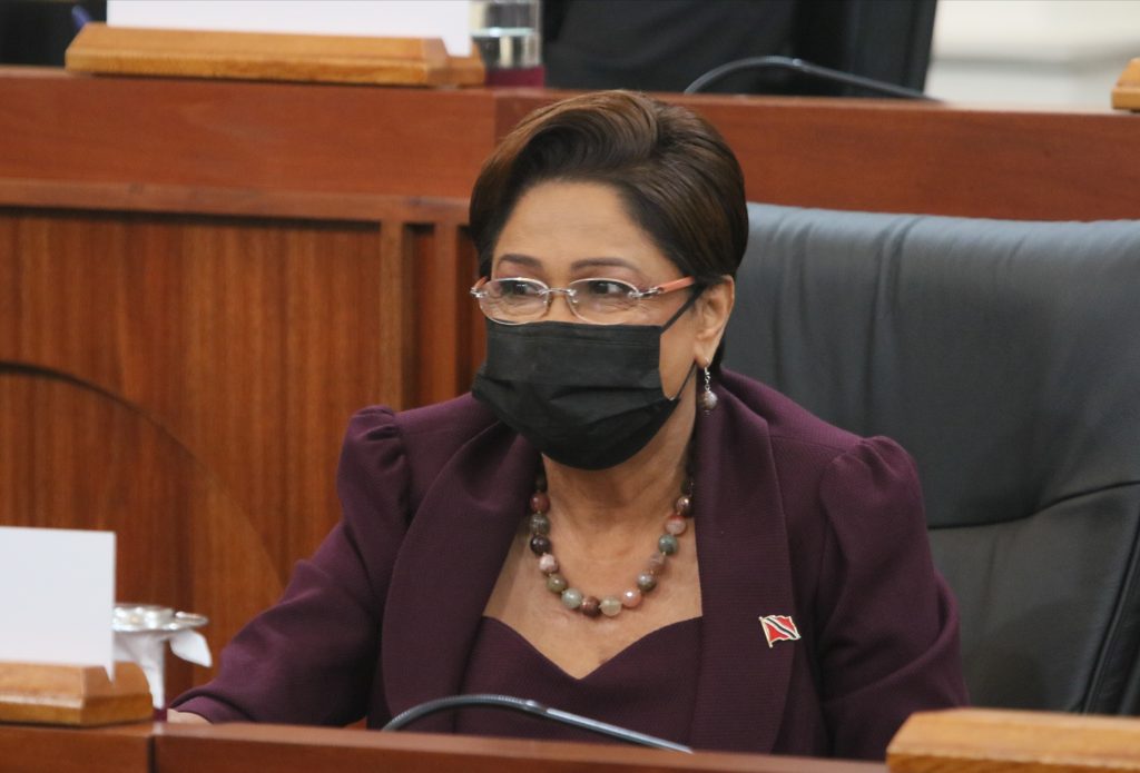 Opposition Leader Kamla Persad-Bissessar
PHOTO COURTESY OFFICE OF THE PARLIAMENT