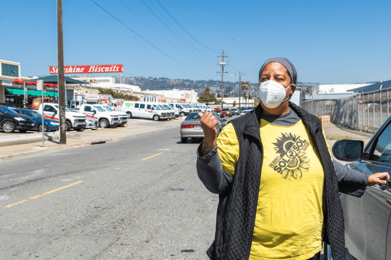 Air pollution in East Oakland.