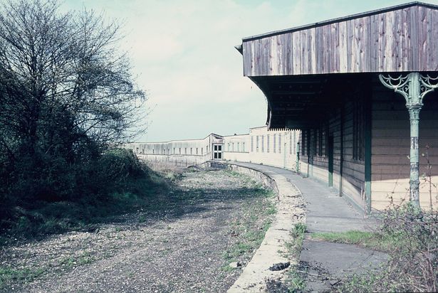Gravesend West railway station in 1969