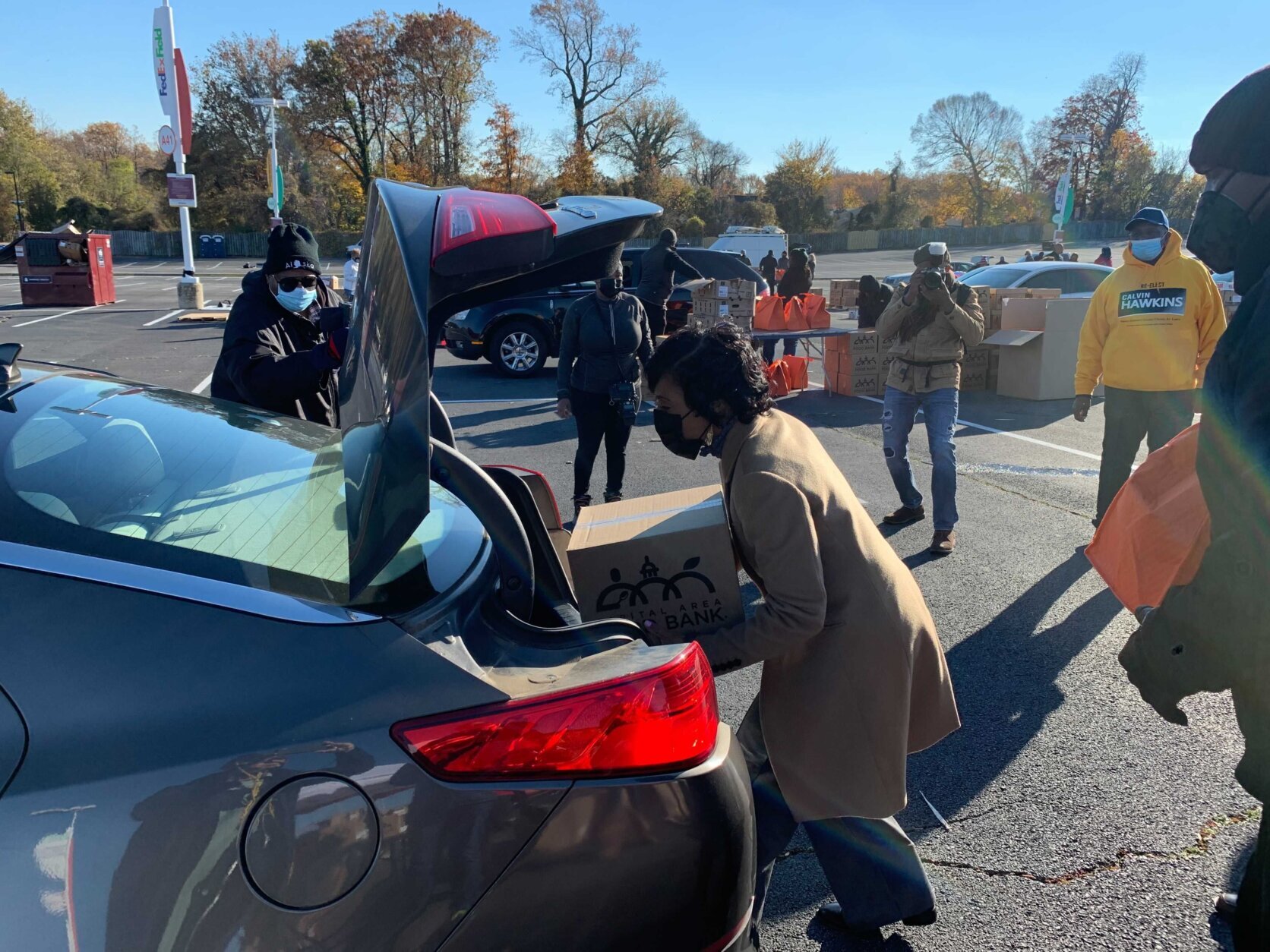 Prince George's County's Stock-A-Truck Holiday Food Distribution