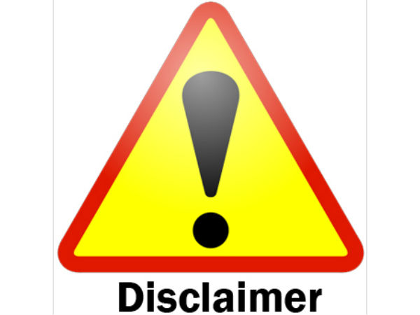 Disclaimer